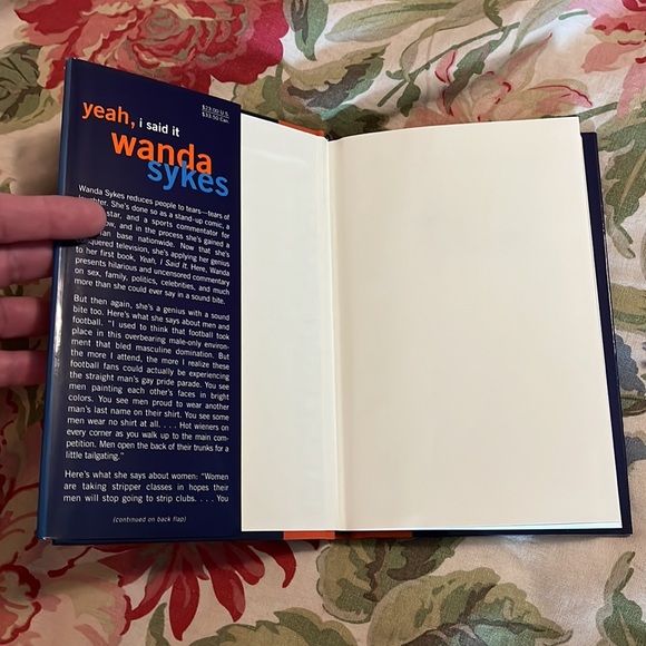 Yeah, I Said It - Wanda Sykes ISBN #0743482697 Hardcover Book Comedy Woman NEW - Picture 4 of 6